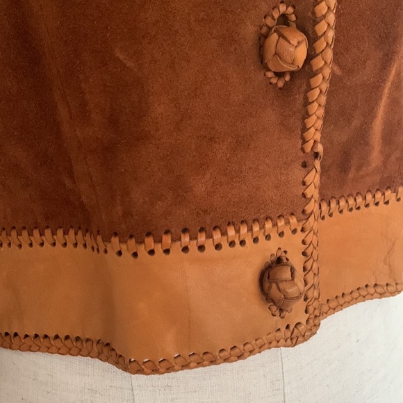 Vintage Mexican Leather Jacket 🤠 - Picture 6 of 8